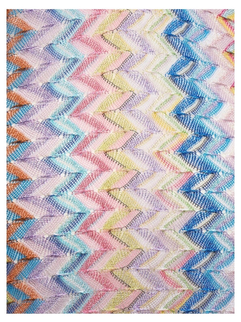 MISSONI Lurex Halter Neck Wrap Long Dress - Picture 3 of 4